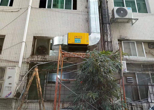 饭店油烟净化器安装以及选择